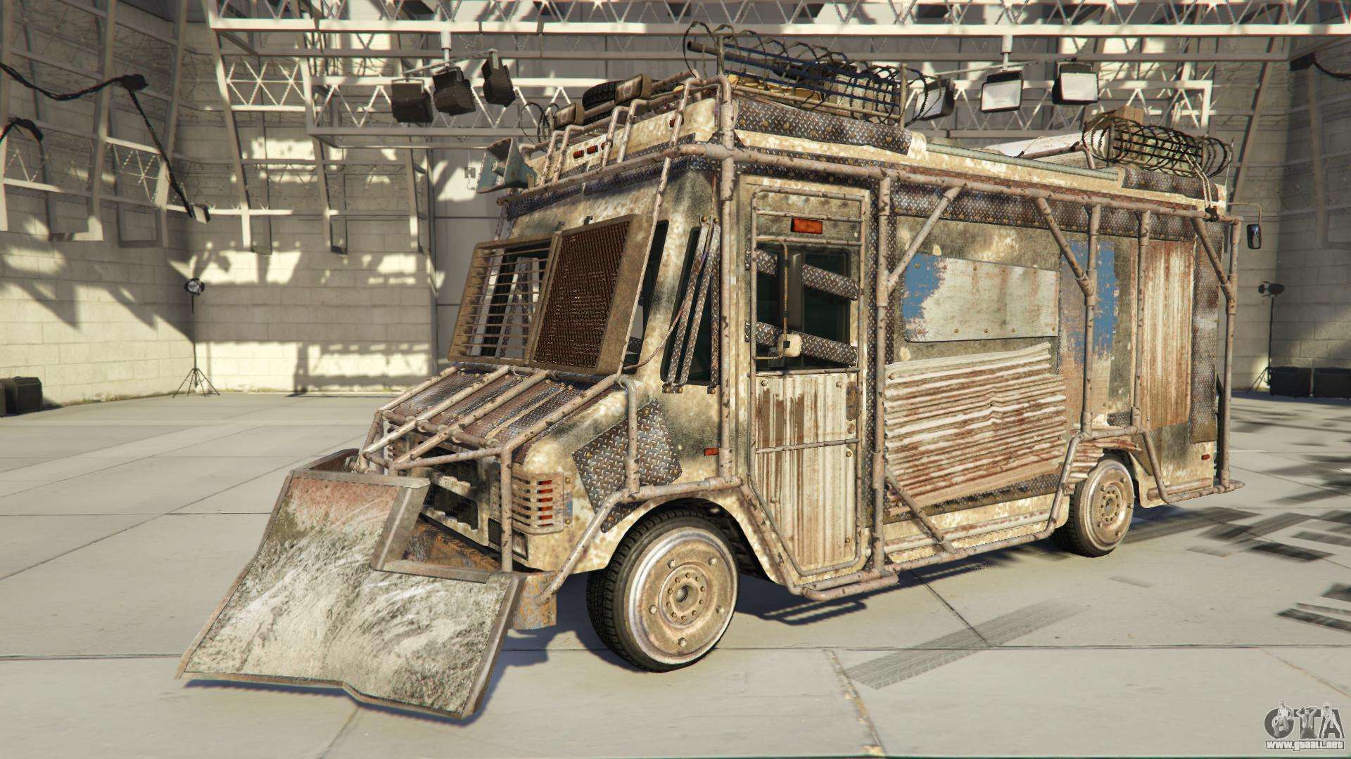Boxville броня GTA 5