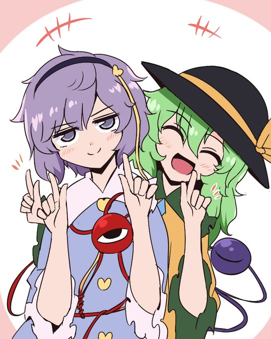 #深夜の真剣お絵描き60分一本勝負 
二人合わせて1111点姉妹

3・4分越えたけど許して 