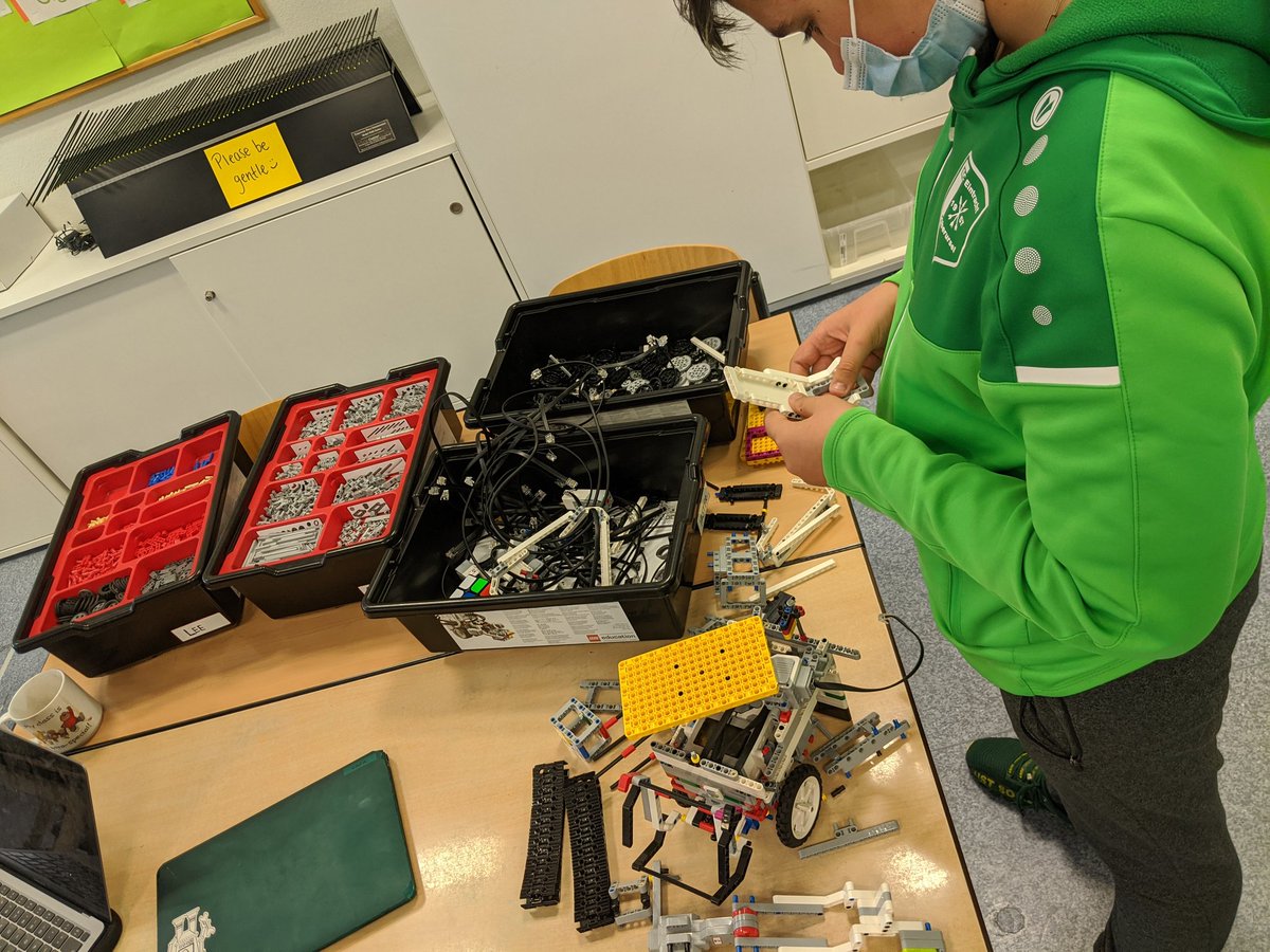 The <a href="/firstlegoleague/">FIRST LEGO League</a> robotics competition may be over but the team decided we were having to much fun to stop now...so we came up with their own challenges to try and solve. How about we compete against each other <a href="/jamie_stark/">JΛMIΣ ƧƬΛЯK  #EdTech</a>? My team vs yours 👌🏼🥳 #lego #robotics #edtech