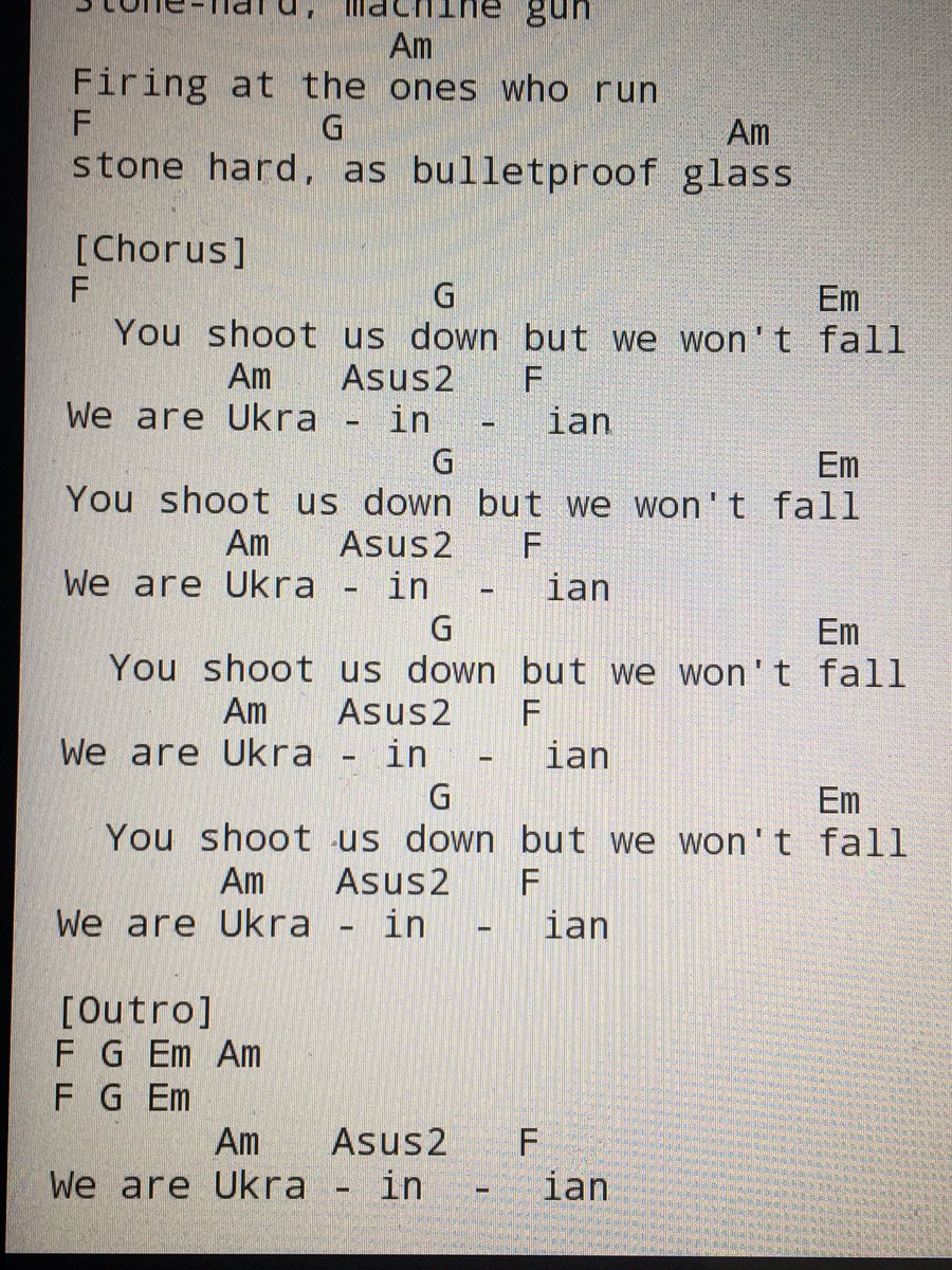 BlockchainBoar1's tweet photo. Any pro Ukraine singers do this justice? https://t.co/YL8ANHjaeo