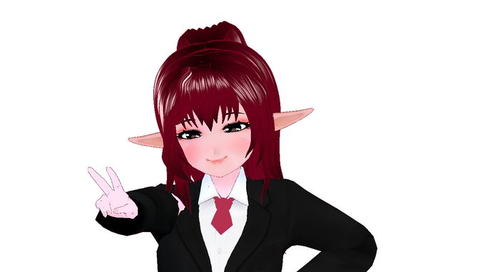 Just finished my first cosplay of a real person! @CecilMcflyGHOST  Can't do glasses yet, I haven't learned<a href="/tag/cosplay"class="tags"><span>#cosplay</span></a><a href="/tag/vtuber"class="tags"><span>#vtuber</span></a>