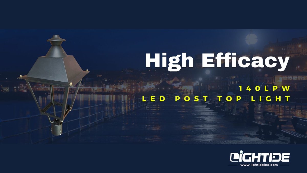 Lightide_led's tweet photo. Quick Rebate for DLC QPL Post Top LED Light - https://t.co/Ia7UZTplUj https://t.co/5C9v5H10PG