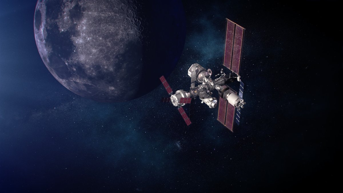 NASA_STI's tweet photo. A key part of @NASAArtemis, @NASA_Gateway will be an orbiting lunar outpost that will support humans at the Moon & be a staging point for deep space exploration. Learn about its power & propulsion in this @NASAglenn #STIdoc. https://t.co/jiAGD8Gj5d #TechTuesday #ExploreArtemis https://t.co/QKOEotSAOI