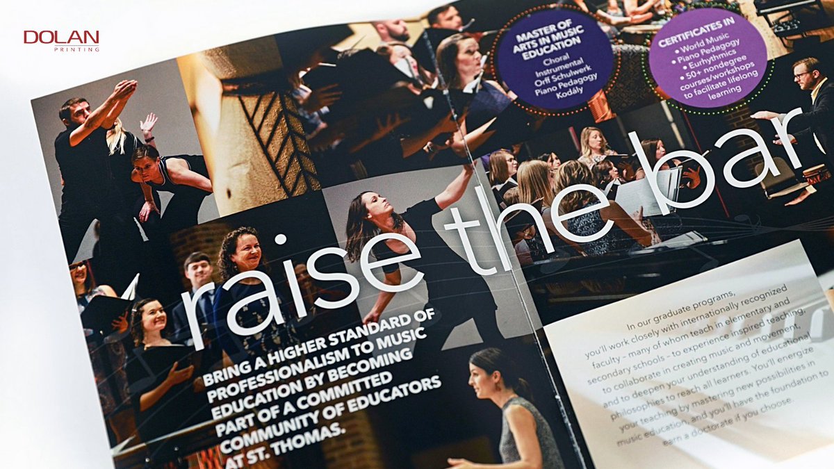 Dolan Printing has unique ink options including embossed-style textures, images with raised print, digital watermarks, as well as HP’s proprietary white ink. dolanprinting.com/services/ #visiblydifferent