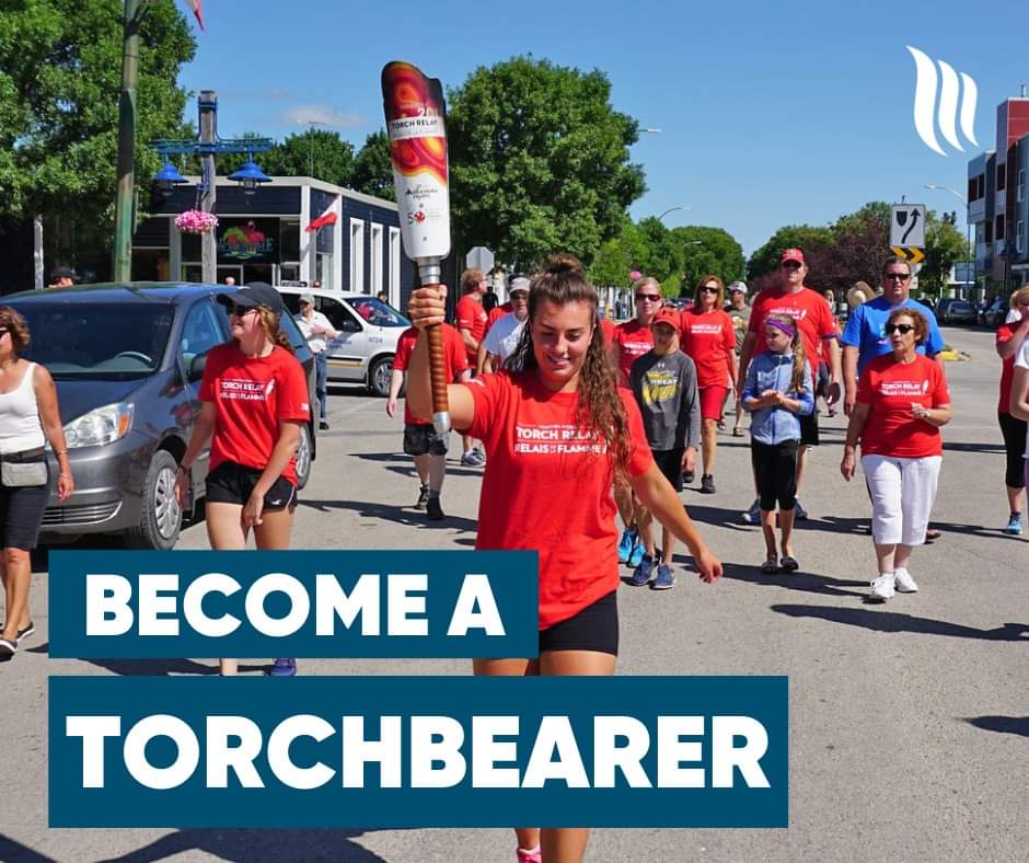 TWPWestLincoln's tweet photo. The @2022CanadaGames Torch Relay is coming to all 12 municipalities in June &amp; July, and YOU can become a torchbearer!
Represent your community on the national stage by submitting an application or nomination.
Deadline is March 31: https://t.co/yu9SJNyAWR
#CSLTorchRelay https://t.co/spfORKjpza
