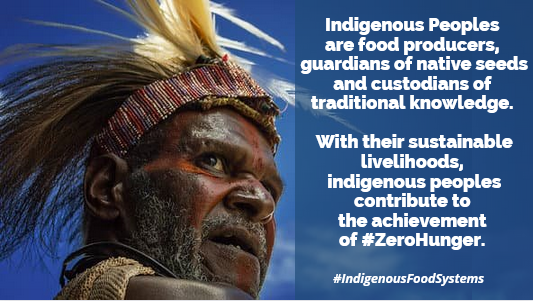 UNGeneva's tweet image. #IndigenousFoodSystems are probably amongst the best placed to provide insights, lessons and empirical evidence that could facilitate the transition towards more sustainable #FoodSystems.

It’s time to heed their voices, reward their knowledge &amp;amp; respect their rights❗️🌎
