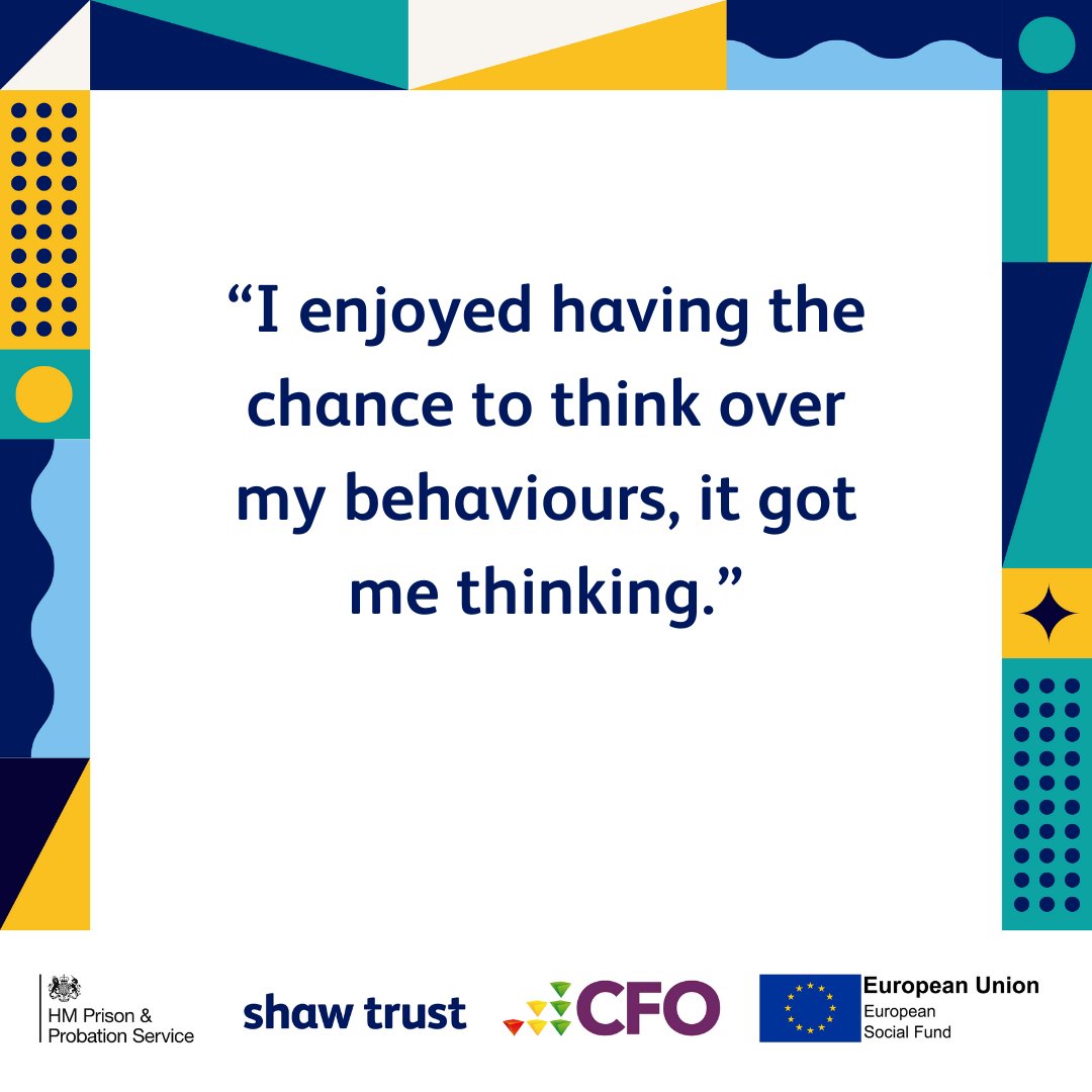 ShawTrust's tweet photo. The CFO3 programme provides a variety of personal development support, such as: ✅ Timekeeping ✅ Personal presentation ✅ Communication skills ✅ Self-esteem ✅ Confidence building ✅ Motivation training. #GrowthProgramme #ChangingLivesTogether https://t.co/3wZ4sWxKNM