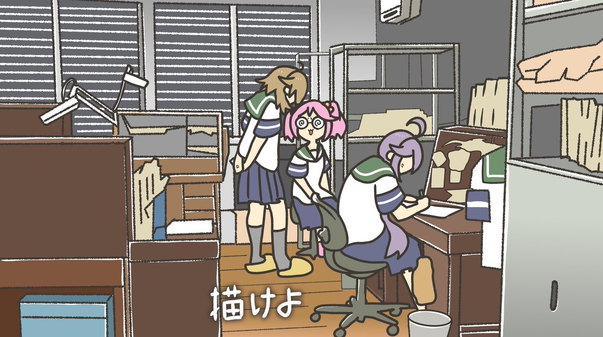 #今月描いた絵を晒そう
なーじ編 