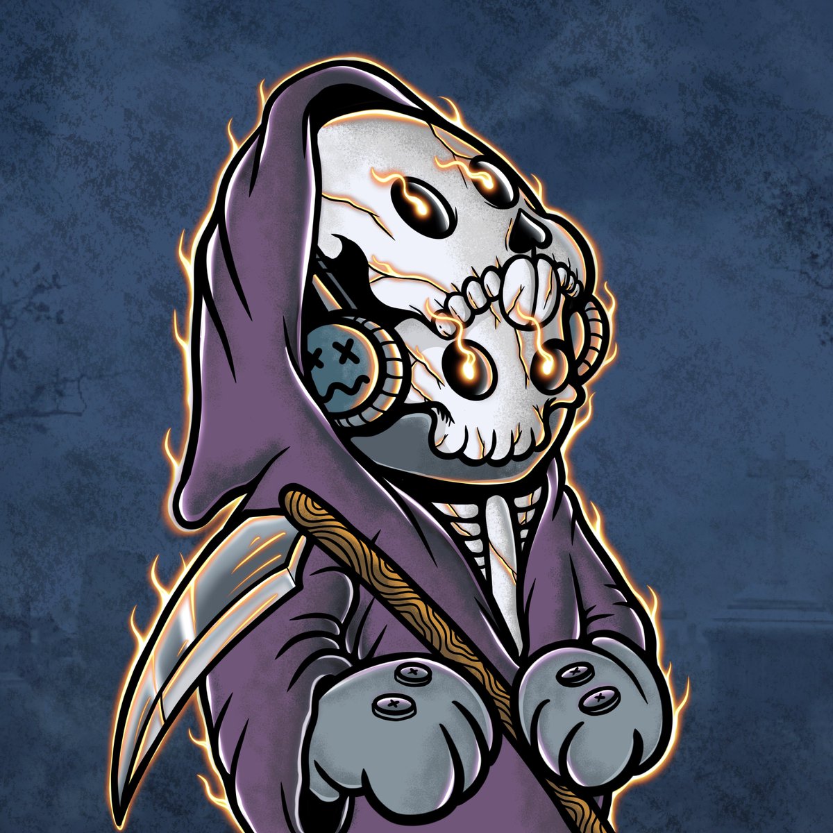 🛸#NFTGiveaway 

GRIM BUNNY CHAIN #NFT 

🔸Follow me
🔸RT &amp;💜
🔸Tag Friends

🔥24h
#NFTs #Giveaways
