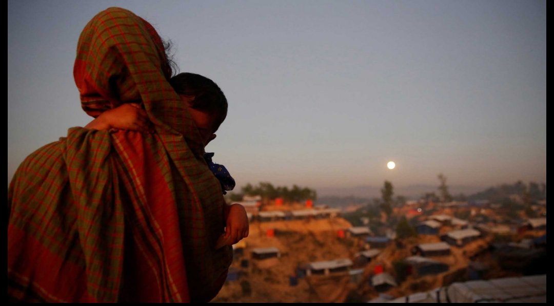 Nur Sadek (@hinursadek) on Twitter photo "I can see my homeland when I gaze upon the distant hills from the top of a hill where I live in the refugee camp. I want to return to my home. Home is where I can breathe, and I can feel the smell of my country. You cannot call this a life; it's just surviving." <a href="/dailystarnews/">The Daily Star</a> "I can see my homeland when I gaze upon the distant hills from the top of a hill where I live in the refugee camp. I want to return to my home. Home is where I can breathe, and I can feel the smell of my country. You cannot call this a life; it's just surviving." <a href="/dailystarnews/">The Daily Star</a>