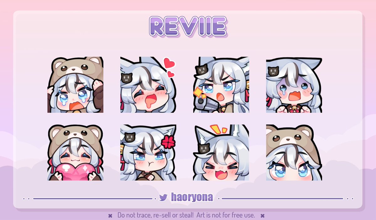 Emote commission for @/ravuue!~