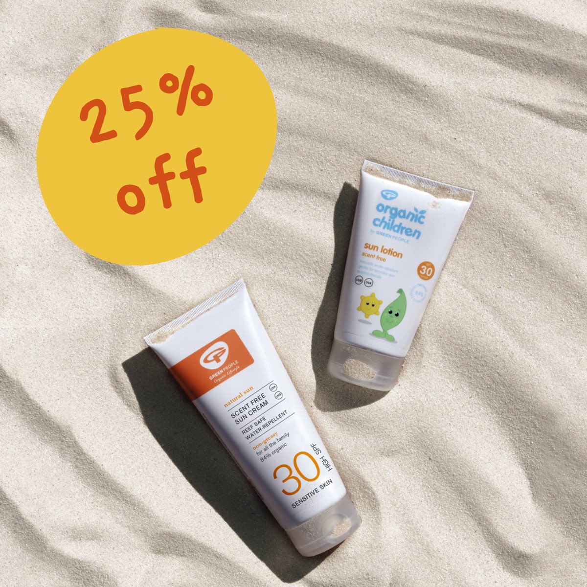 ☀️25% off☀️Green People sun cream

Perfect for stocking up on a #SummerEssential

babipur.co.uk/health-skincar…

#greenpeople #reefsafe #beachessentials