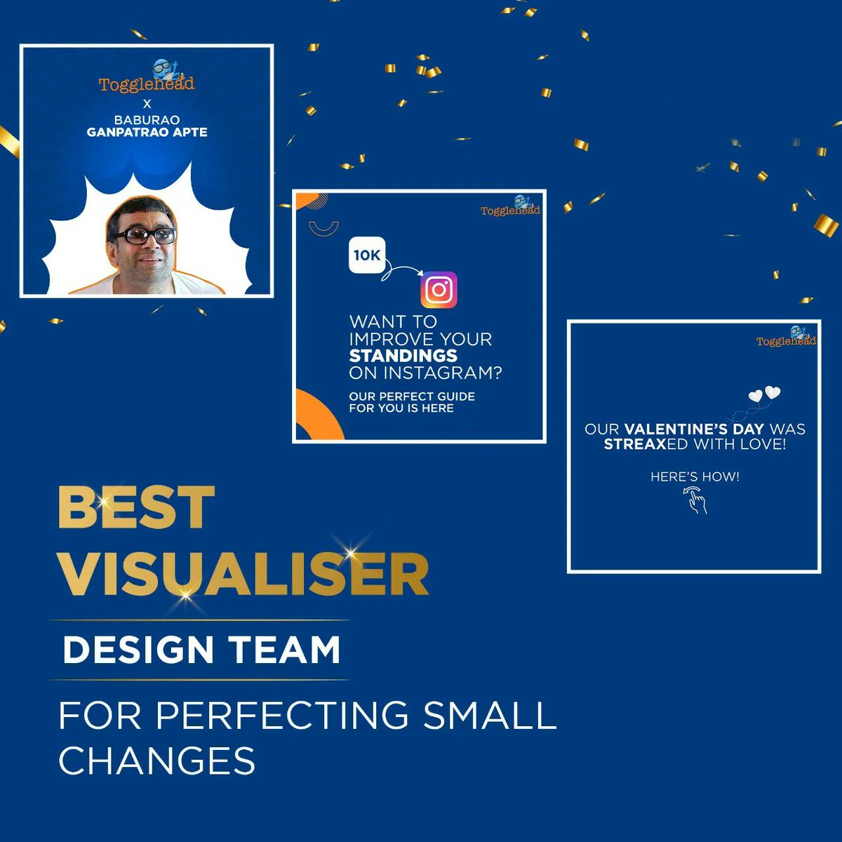 ToggleheadIndia's tweet photo. We've got winners at Togglehead!🥳
Whether you are a toggler or not, congrats to all the brand builders🔥

#Togglehead #oscars #Oscars2020 #oscarawards #awards #awardwinning #awardsceremony https://t.co/q1iwAd38Yj