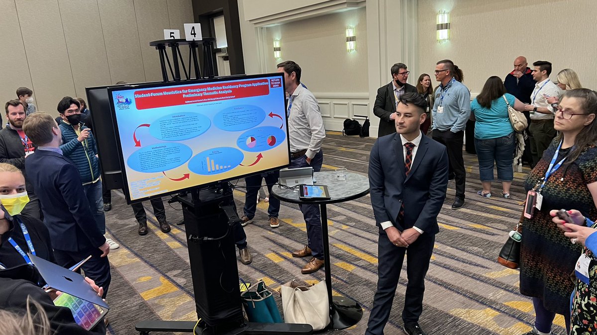 pjtomaselli's tweet photo. Jefferson was well represented at last night's poster session, including work by @JeffersonUniv medical students Jordan Feingold-Link and Jake Garcia, @JeffEMRes MedEd fellow @je_kilpatrick, and scholarship mavens @xzhang09 and @dmitripapa! #CORDAA22 https://t.co/bDrq4Z86pd