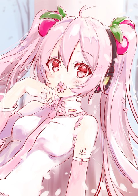 桜ミクの時期ですねぇ🌸
#初音ミク 