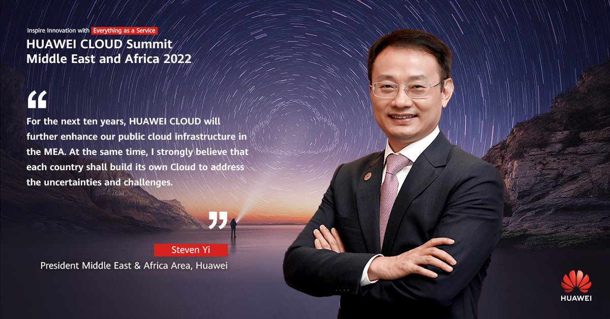 HuaweiCloudME's tweet photo. Thank you for joining us at HUAWEI CLOUD Summit Middle East and Africa 2022! Here is our key takeaway from our President of Huawei Middle East and Africa Area: https://t.co/jEjplO9Al7

#HWCSMEA22 #HUAWEICLOUD https://t.co/qpJIoVWljY