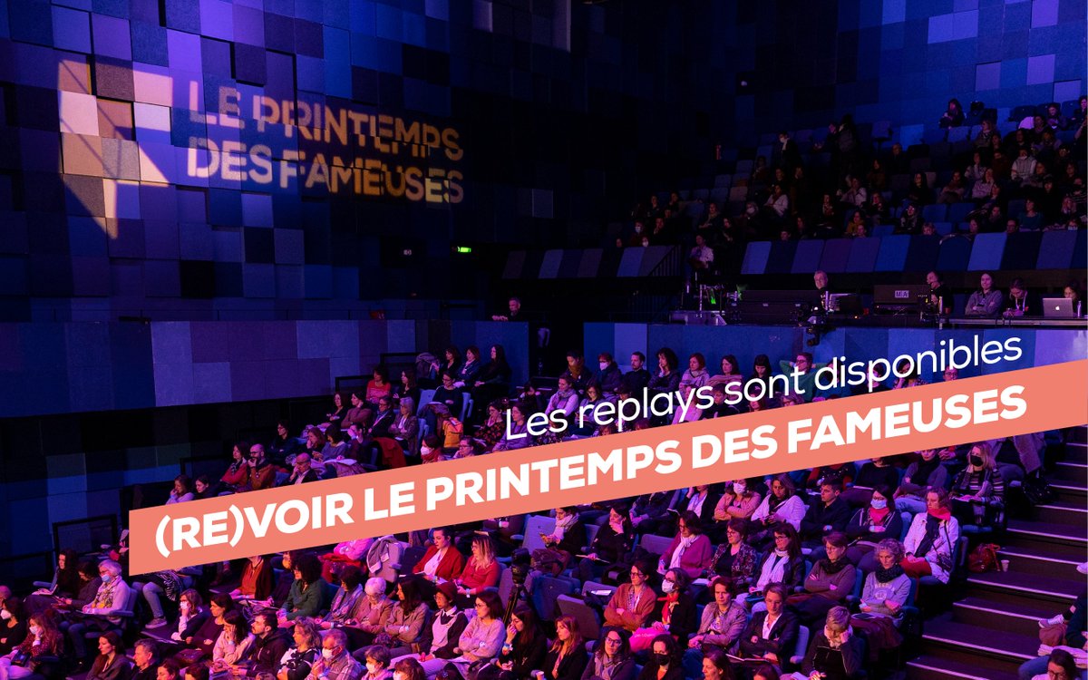 Vous n'avez pas pu assister au #PrintempsDesFameuses ? Vous avez manqué certaines conférences ?

Vous pouvez désormais (re)voir les conférences filmées à Stereolux 🖥

A partager sans limite pour continuer à changer les idées sur l'#EgalitéFH 💪

⏯ youtube.com/playlist?list=…