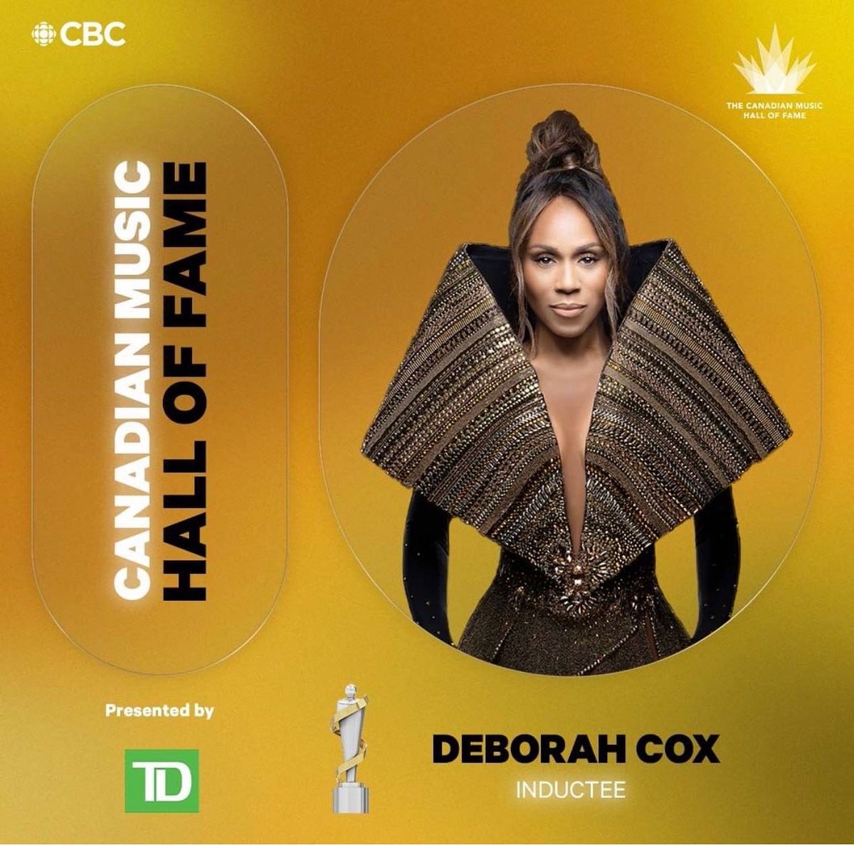 Deborah_Cox's tweet image. I’m getting inducted into the Canadian Music Hall of Fame y’all! @TheJUNOAwards @CBCMusic