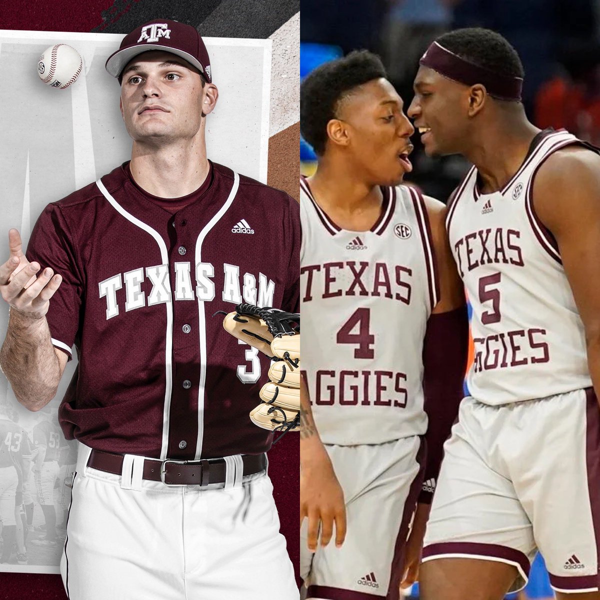 It’s a damn good day to be an Aggie. Let’s BTHO tu and let’s BTHO Washington State! 
<a href="/aggiembk/">Texas A&M Basketball</a> <a href="/AggieBaseball/">Texas A&M Baseball</a>