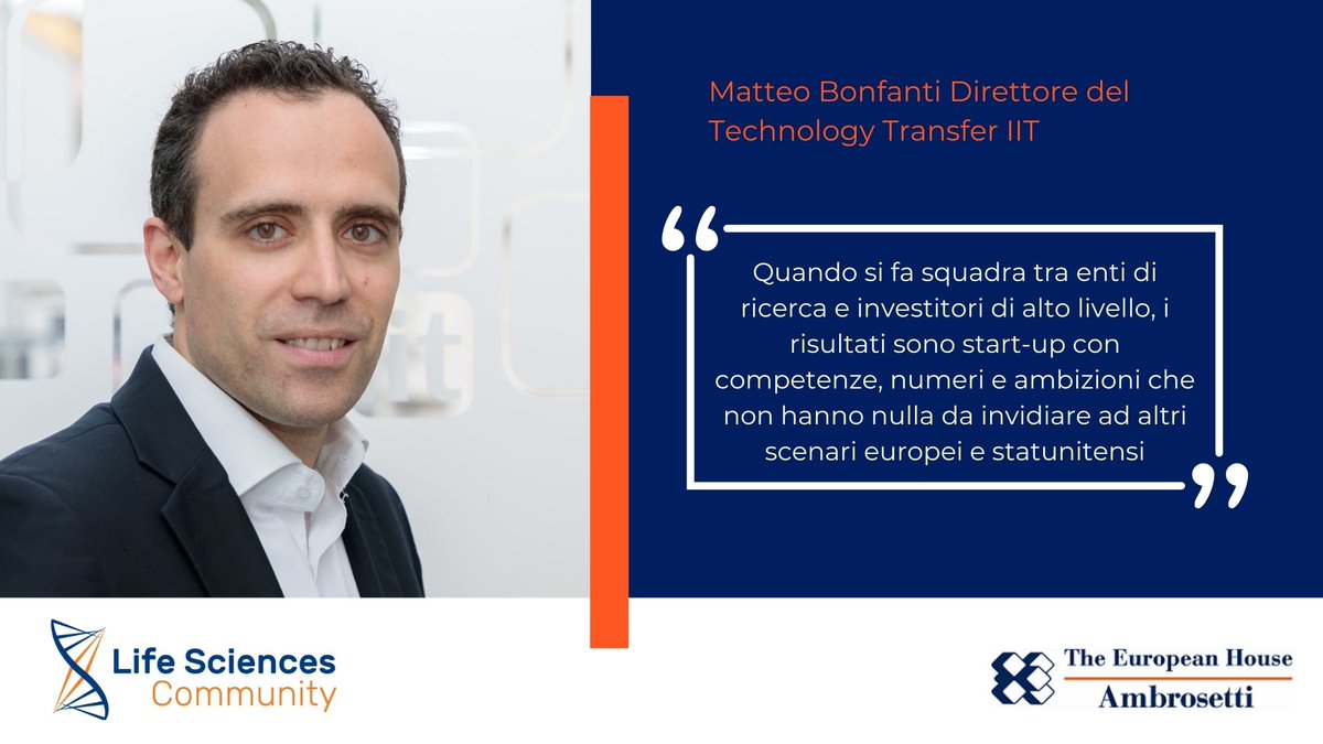 Ambrosetti_'s tweet photo. #InnotechHub Matteo Bonfanti, Director - Technology Transfer Directorate, ISTITUTO ITALIANO DI TECNOLOGIA @IITalk https://t.co/yARZ6VAAXf