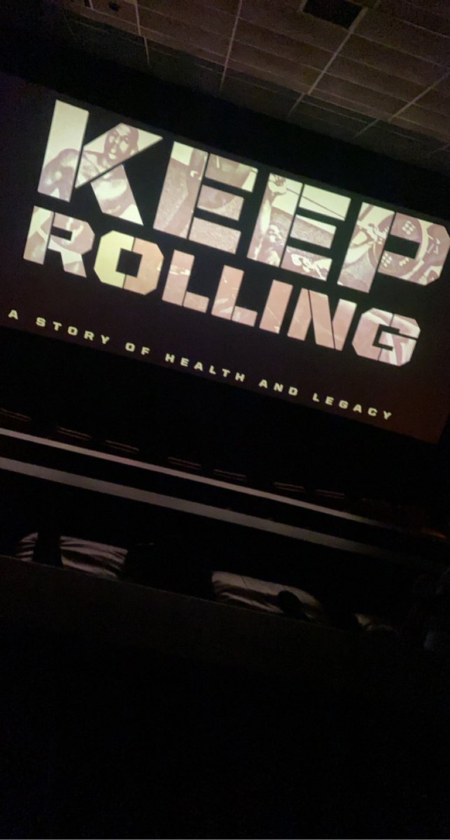 My documentary was really on the big screen.