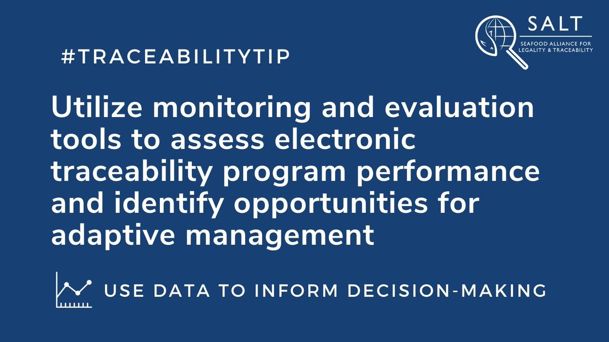 SALTtrace's tweet photo. #TraceabilityTip
Don't stop the improvement process! Adapt and scale technology based on user feedback.
#Seafood is #TraceableTogether 🐟🐟🐟
https://t.co/38BPrMzMgd https://t.co/fl7gMupOEL