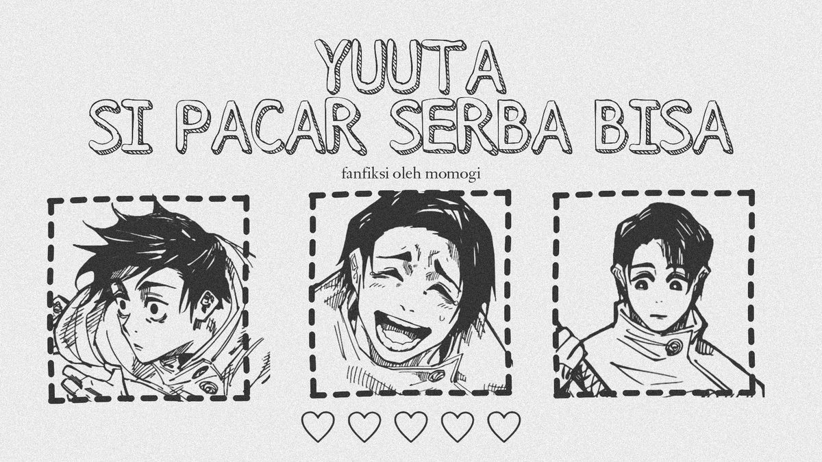 aksadelusi's tweet photo. Fanfiksi JJK SocMed AU

— Okkotsu Yuuta x Reader https://t.co/BrxXUNBfCI