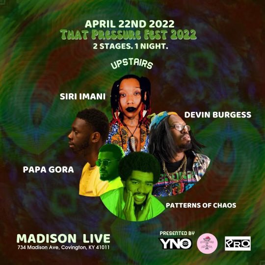 donutsnakahol's tweet photo. To get better acquainted with this years performers, check out the Official Playlist for That Pressure Fest 2022:

Main Stage: https://t.co/uYIghrR5ev

Rooftop Stage: https://t.co/n0ZhKCfhop

Featuring new music from @Seezyn_, @LantanaEasy, @Papaxgora and more! https://t.co/LvToy5NzW6