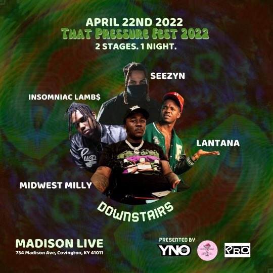 donutsnakahol's tweet photo. To get better acquainted with this years performers, check out the Official Playlist for That Pressure Fest 2022:

Main Stage: https://t.co/uYIghrR5ev

Rooftop Stage: https://t.co/n0ZhKCfhop

Featuring new music from @Seezyn_, @LantanaEasy, @Papaxgora and more! https://t.co/LvToy5NzW6