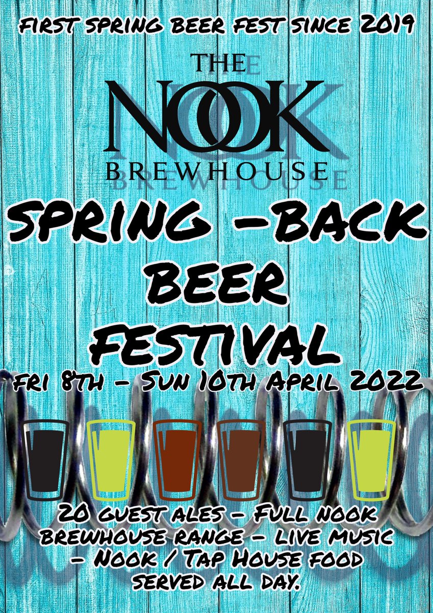 @thenookbrewhouse Spring Beer Festival, 2022, finally back since last one in 2019!... #Realale #Holmfirth