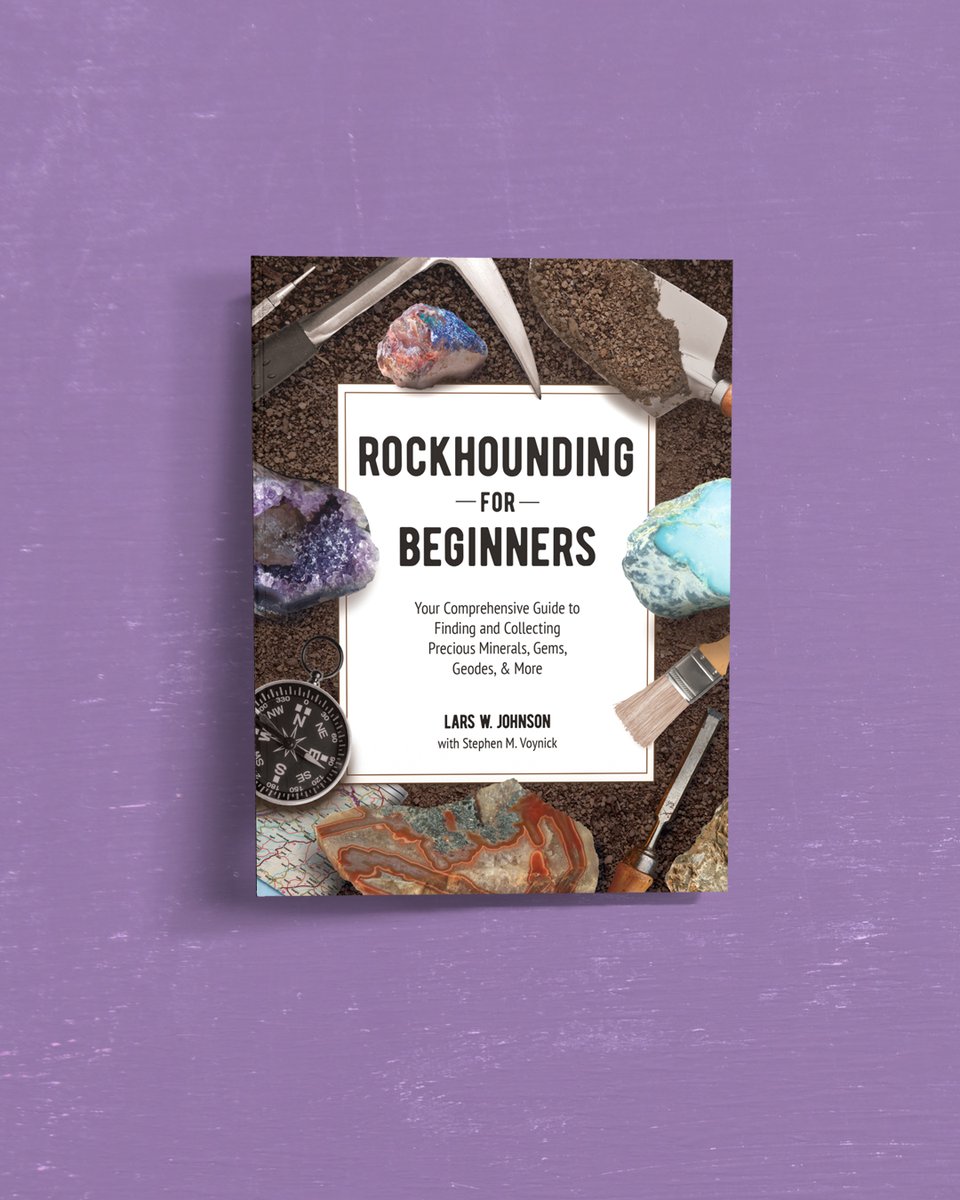 adamsmedia's tweet photo. Geology meets treasure hunting with this field guide to rockhunting! Take advantage of the spring weather and head out on the hunt for your next crystal β¨ https://t.co/Y5tbCnKZgi #crystals #rockhounding #adamsmedia https://t.co/XeqfEN4Jyg