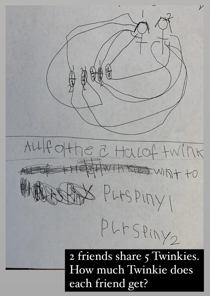 sueh_k's tweet photo. Really thinking about the lens of “what does this student understand and what are they still working on?” as my Ss continue to dig deep in our counting practices and daily problem solving ✨
#cgi #countingcollections #packages #firstgrade #Equalshare #assetbasedteaching https://t.co/TAlfy7Jkup