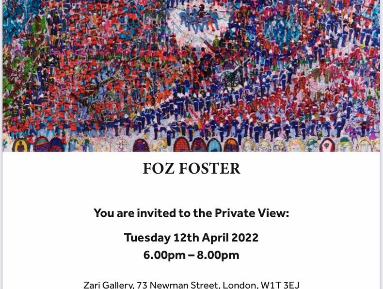 A gentle reminder about an exhibition I’m involved in at the Zari Gallery, London is open to the public next week between 5-22nd April, PV 12th April. All are welcome