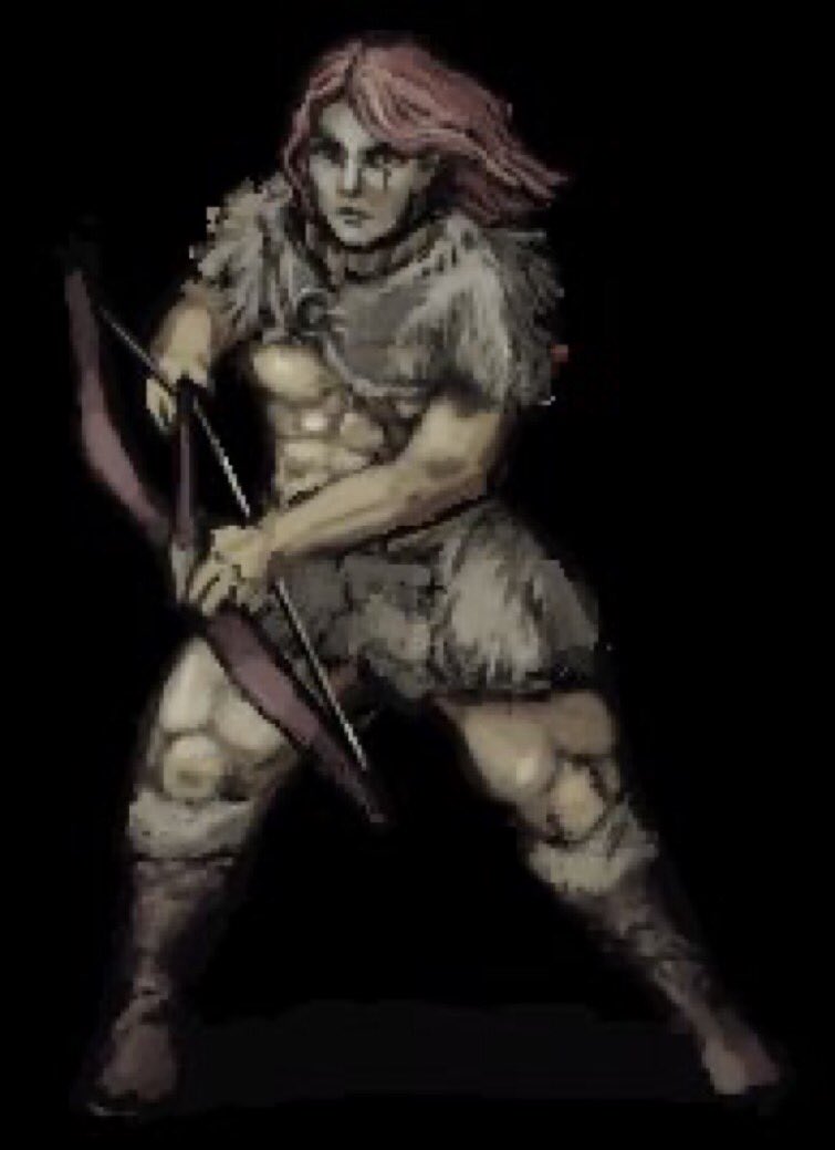 GoodFatherOTD's tweet photo. Today’s good father is Ragnvaldr from Fear and Hunger! After his village is destroyed and his family are killed, he goes on a quest of vengeance against their killer. It depends on how you play him, but he can also be an adoptive father to the child party member called Girl. https://t.co/ci0mslYHFb
