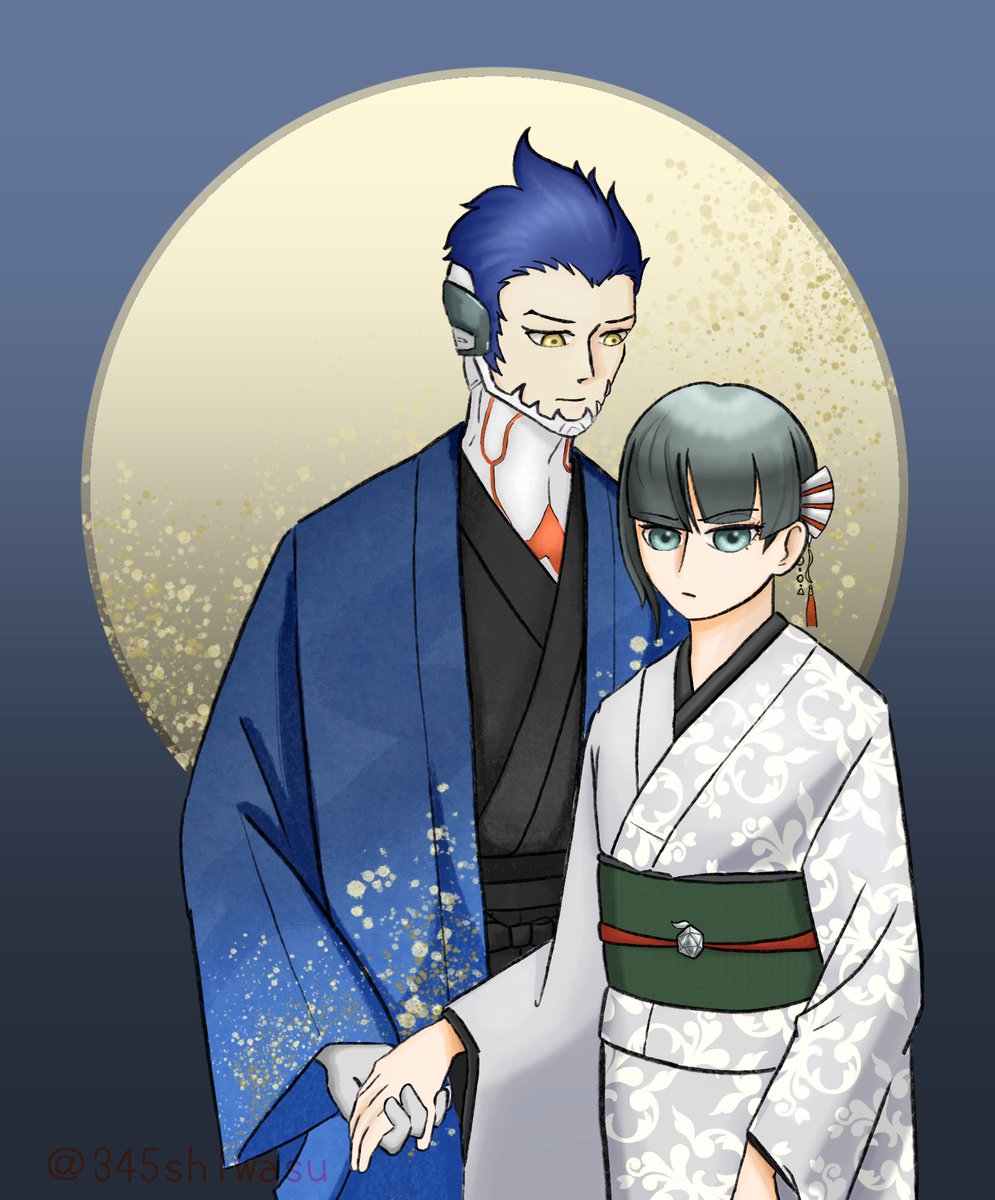 345shiwasu's tweet image. 〜ガミさん添えて〜(アオ主っぽい)
＃真・女神転生V #STM5