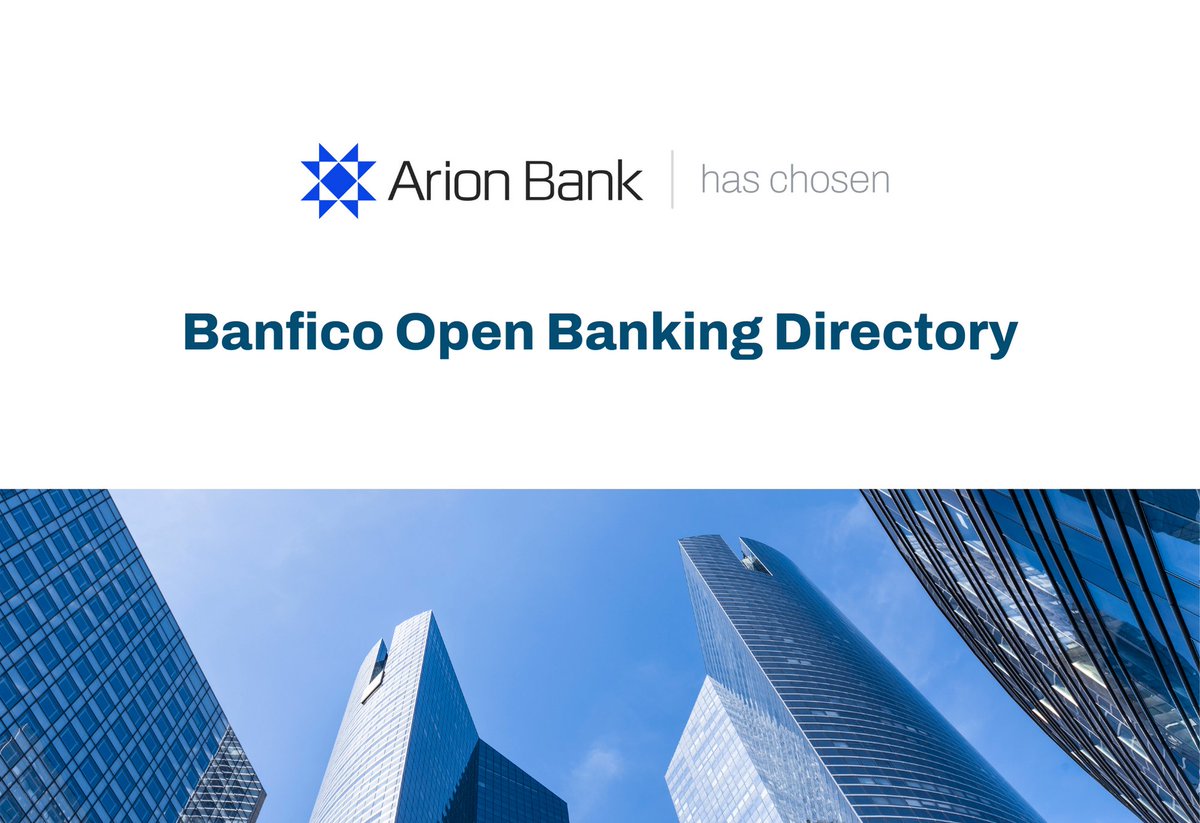 We’re pleased to announce that <a href="/arionbanki/">Arion banki</a> has chosen Banfico 𝗢𝗽𝗲𝗻 𝗕𝗮𝗻𝗸𝗶𝗻𝗴 𝗗𝗶𝗿𝗲𝗰𝘁𝗼𝗿𝘆 to support its #OpenBanking and #PSD2 access-to-account compliance process. 🇮🇸
Click the link to read the press release -> lnkd.in/dNCECsEn