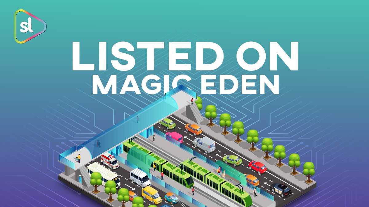 Congratulations🔥 We are glad to share that  Solana Lands has been successfully listed on <a href="/MagicEden/">Magic Eden 🪄</a> 😍 

Link: magiceden.io/marketplace/so…

Thanks for your patience. We have done what we promised to our fam. Thanks for trusting in us✅

#Solana #SolanaNFT #MagicEden