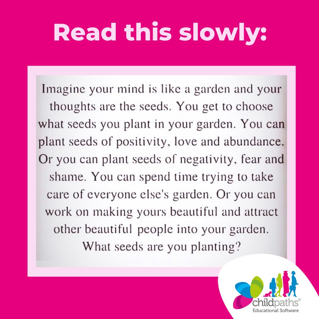 What seeds are you planting? #tuesdaythoughts