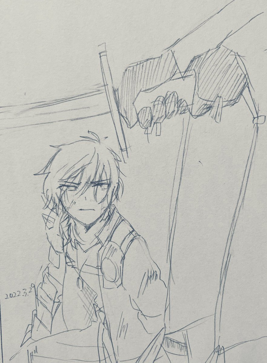 取り急ぎ描きたいとこ 