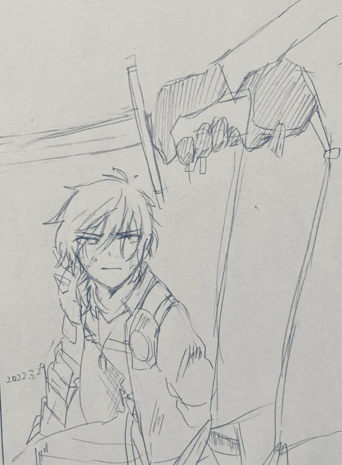 取り急ぎ描きたいとこ 