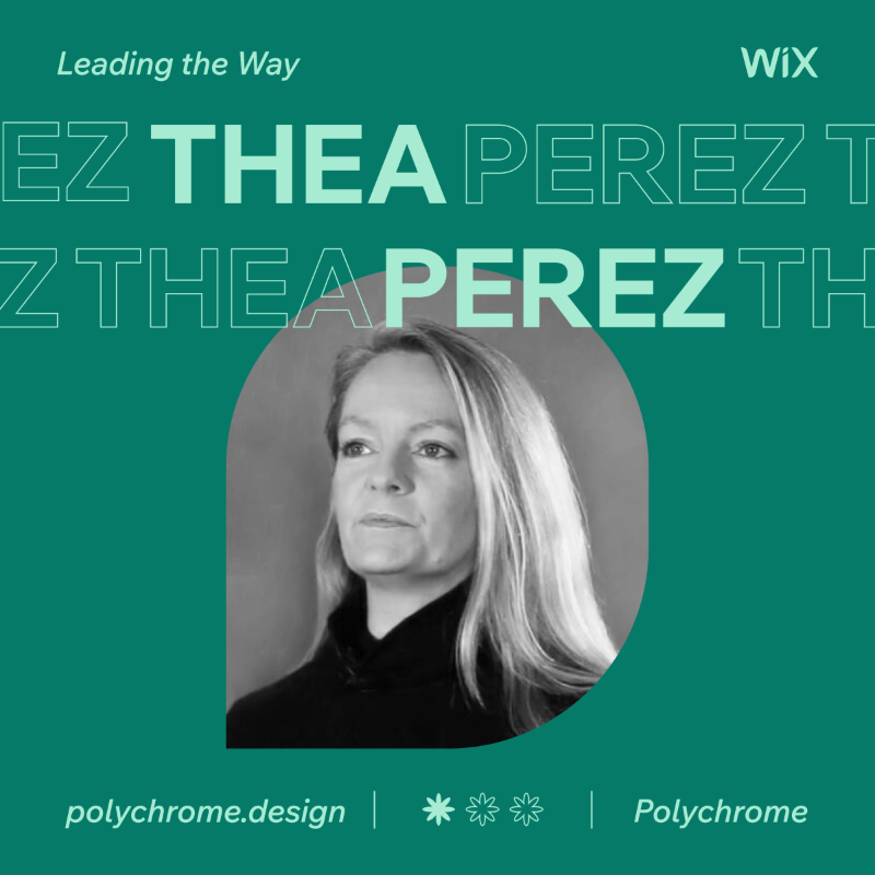 Wix's tweet photo. Founded by creative director Thea Perez, Polychrome offers original editable print patterns that help fashion designers scale their work. They also create periodic trend forecasts and apparel guides, which are worth exploring.

@forpoly #IWD2022 #WomensHistoryMonth