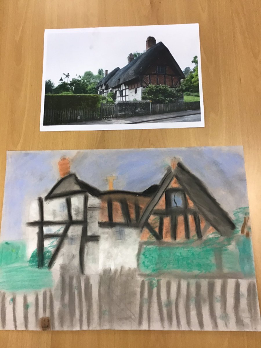 bishoptonprim's tweet photo. Finished artwork based on Stratford architecture by Year4. 🤩#BishoptonYear4 #bishoptonmural @SoACommunityAr1 @GougeonLynne https://t.co/hN4FHUAg5w