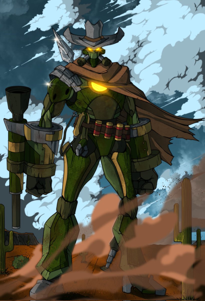 comics_royal's tweet photo. Mechafunk Speghetti Gunslinger @itsonlychuck https://t.co/rCCHKk0h8v
