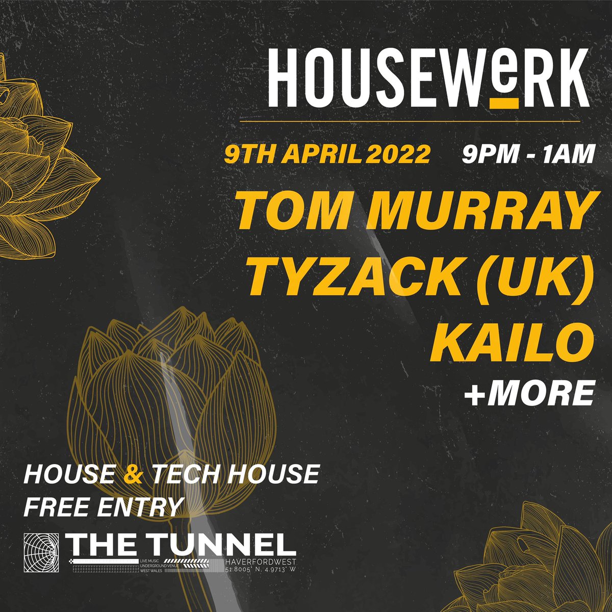 HOUSEWeRKUK's tweet photo. HOUSEWeRK returns! 

Back in the first UK lockdown for Covid, we promised you we would be returning as soon as we could. 

Two years later, we’re delivering that promise with some of the best House &amp; Tech House music. 

Thread (1/3) ⬇️ https://t.co/TEsl1cba3W