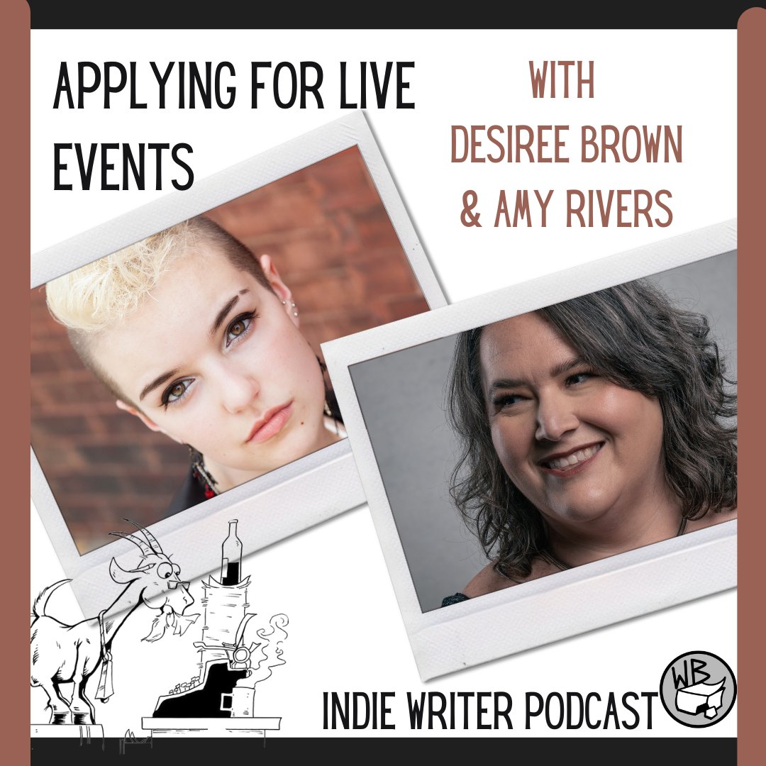 IndieWriter_Pod's tweet photo. Curious how to get those coveted spots at conferences, teaching workshops, and on panels? 

Join us as we talk about APPLYING FOR LIVE EVENTS w/ Desiree Brown and Amy Rivers. 

https://t.co/NCSC6zfjZb

@WritingRivers
@YEWassociation
 #indiewriterpodcast https://t.co/DGeQ6T6olT
