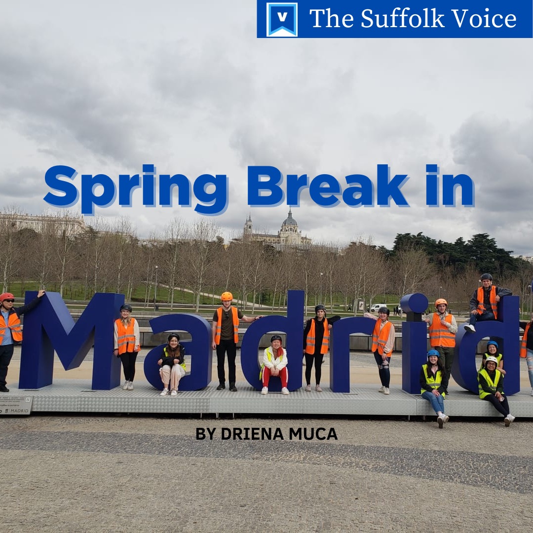 SuffolkVoice's tweet photo. New in Multimedia: "My Spring Break in Madrid"

Lifestyle Editor Driena Muca traveled to Madrid, Spain over spring break, as part of Suffolk's Global Gateway Program.

Visit this link to check out her photos from the trip!
https://t.co/2Rw5Vl4ZXd https://t.co/RGWNXwZstx