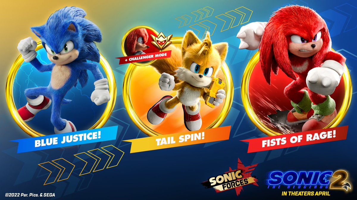Z kina do naszych telefonów! Nowy event w Sonic Forces Mobile
