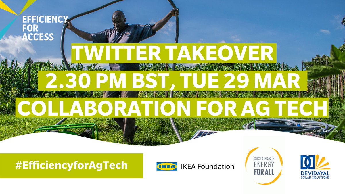 Efficiency for Access (@efora_coalition) on Twitter photo Thanks to <a href="/EforA_Coalition/">Efficiency for Access</a> for having us! Stay tuned to hear from <a href="/SEforALLorg/">Sustainable Energy for All</a> ⚡️ Thanks to <a href="/EforA_Coalition/">Efficiency for Access</a> for having us! Stay tuned to hear from <a href="/SEforALLorg/">Sustainable Energy for All</a> ⚡️