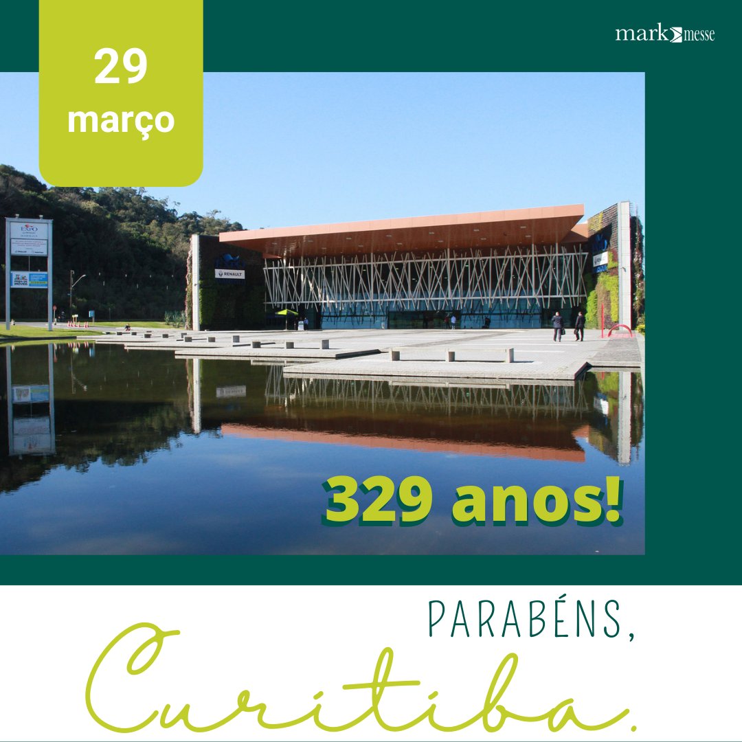 Orgulho de você, #Curitiba !

#Curitiba329Anos 
#Eventos 
#Turismo