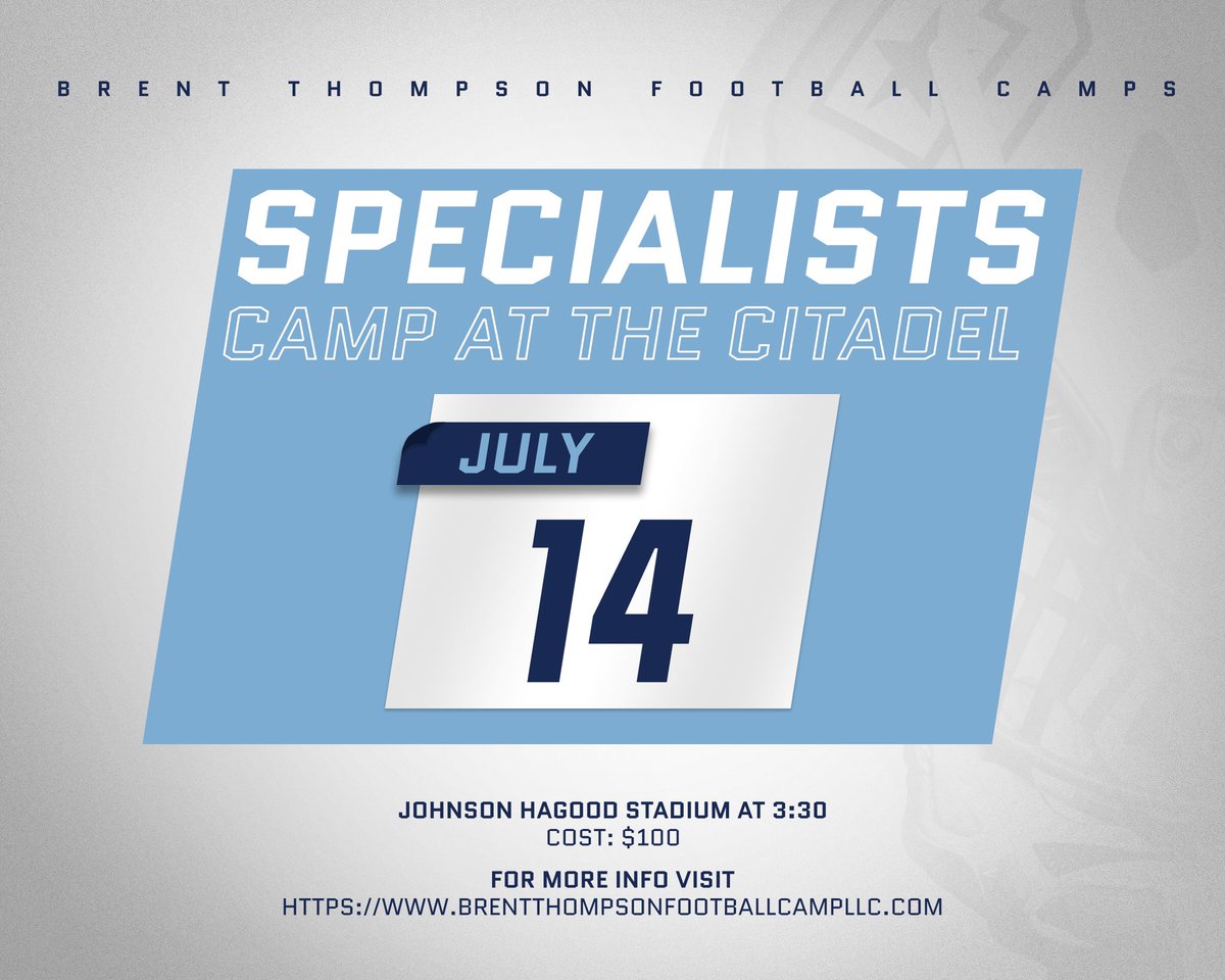 TheCitadelFB's tweet photo. And we’re back❕ Sign up below and come show us live this summer what you can do in one of the top cities in America❕

https://t.co/E3ZHBrmPvV https://t.co/ERSN6IFFex